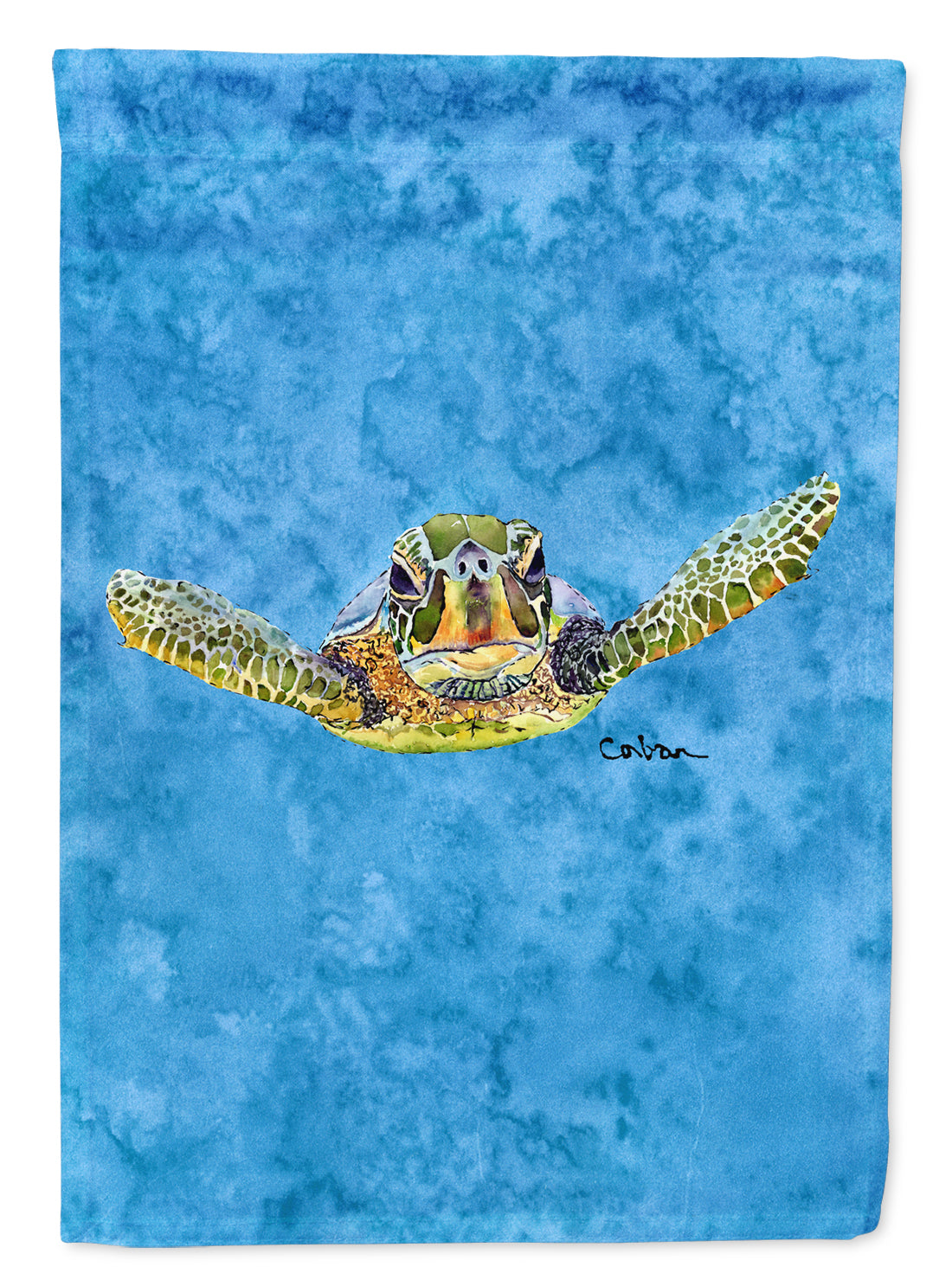 Turtle  Coming at you Flag Canvas House Size  the-store.com.