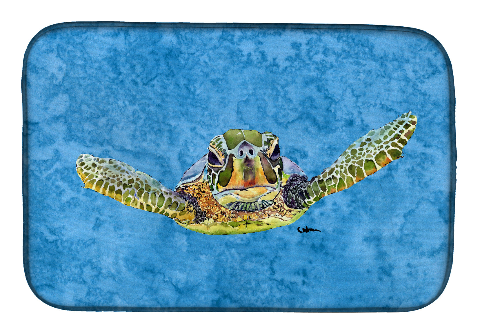 Turtle Dish Drying Mat 8653DDM  the-store.com.