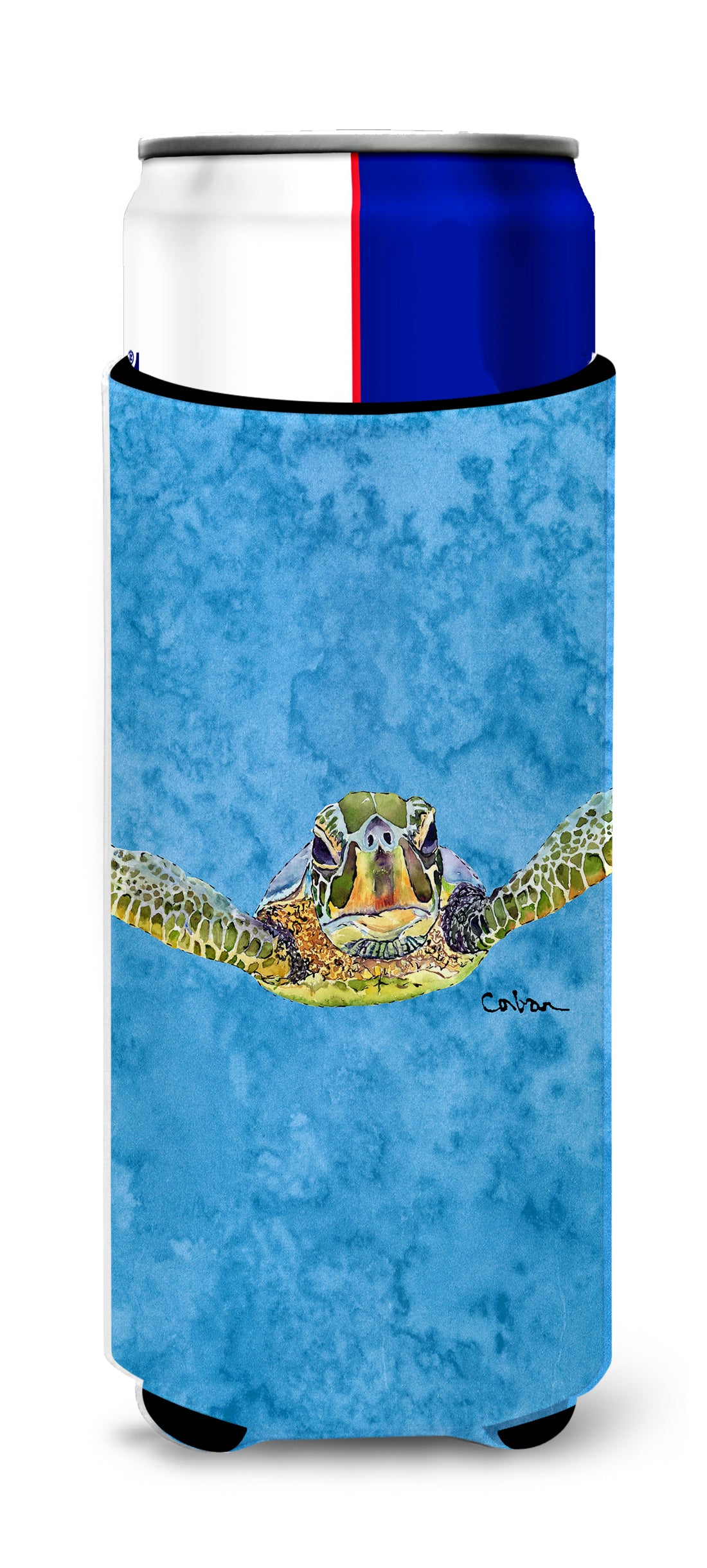 Turtle  Coming at you Ultra Beverage Insulators for slim cans 8653MUK