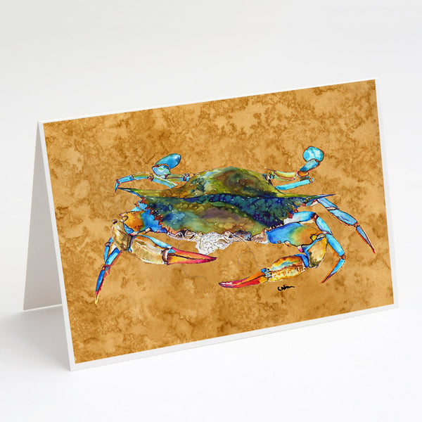Buy this Crab Blowing Bubbles Greeting Cards and Envelopes Pack of 8