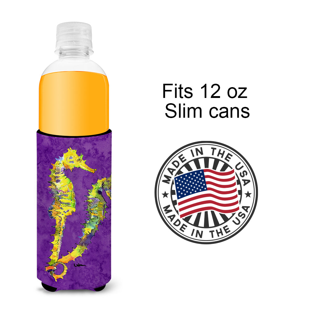 Seahorse Couple Ultra Beverage Insulators for slim cans 8661MUK.
