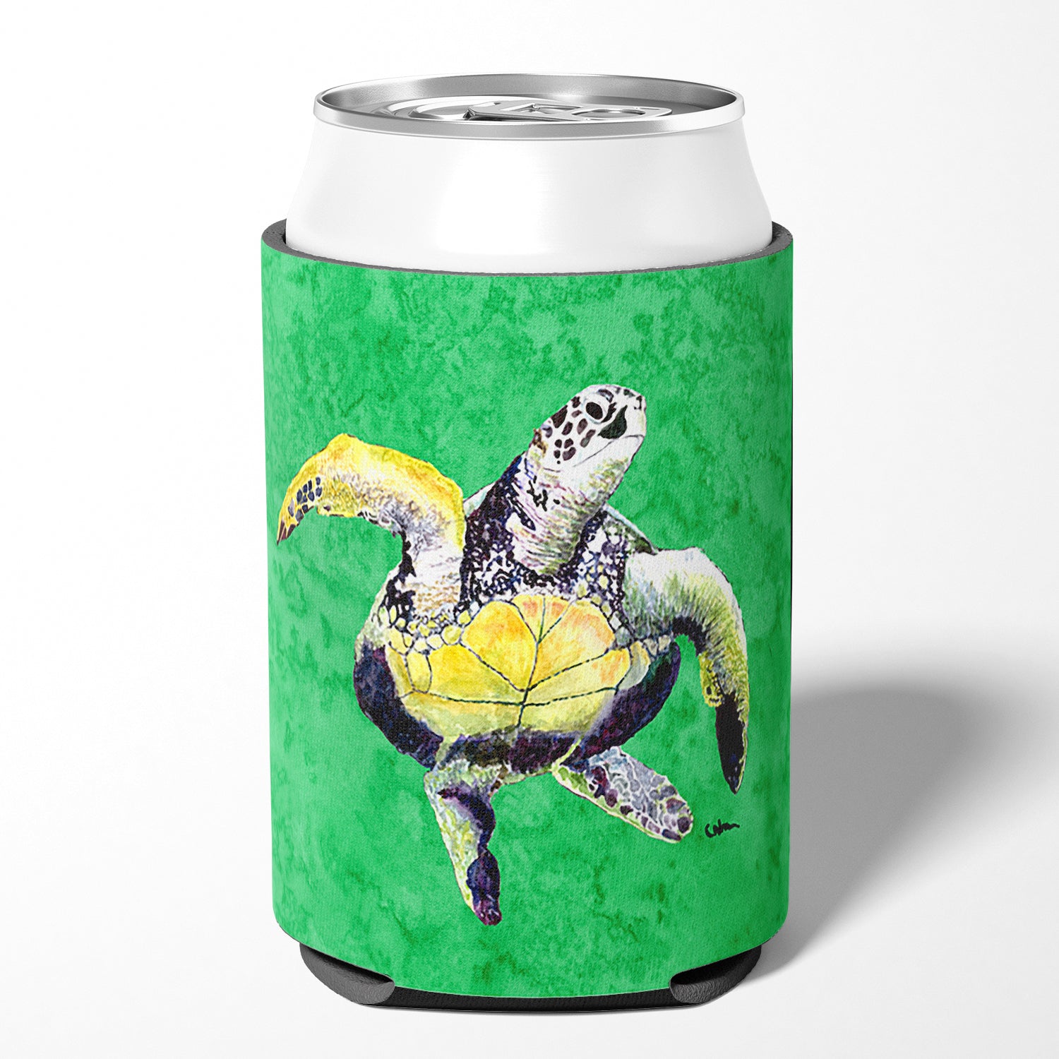 Turtle Can or Bottle Beverage Insulator Hugger