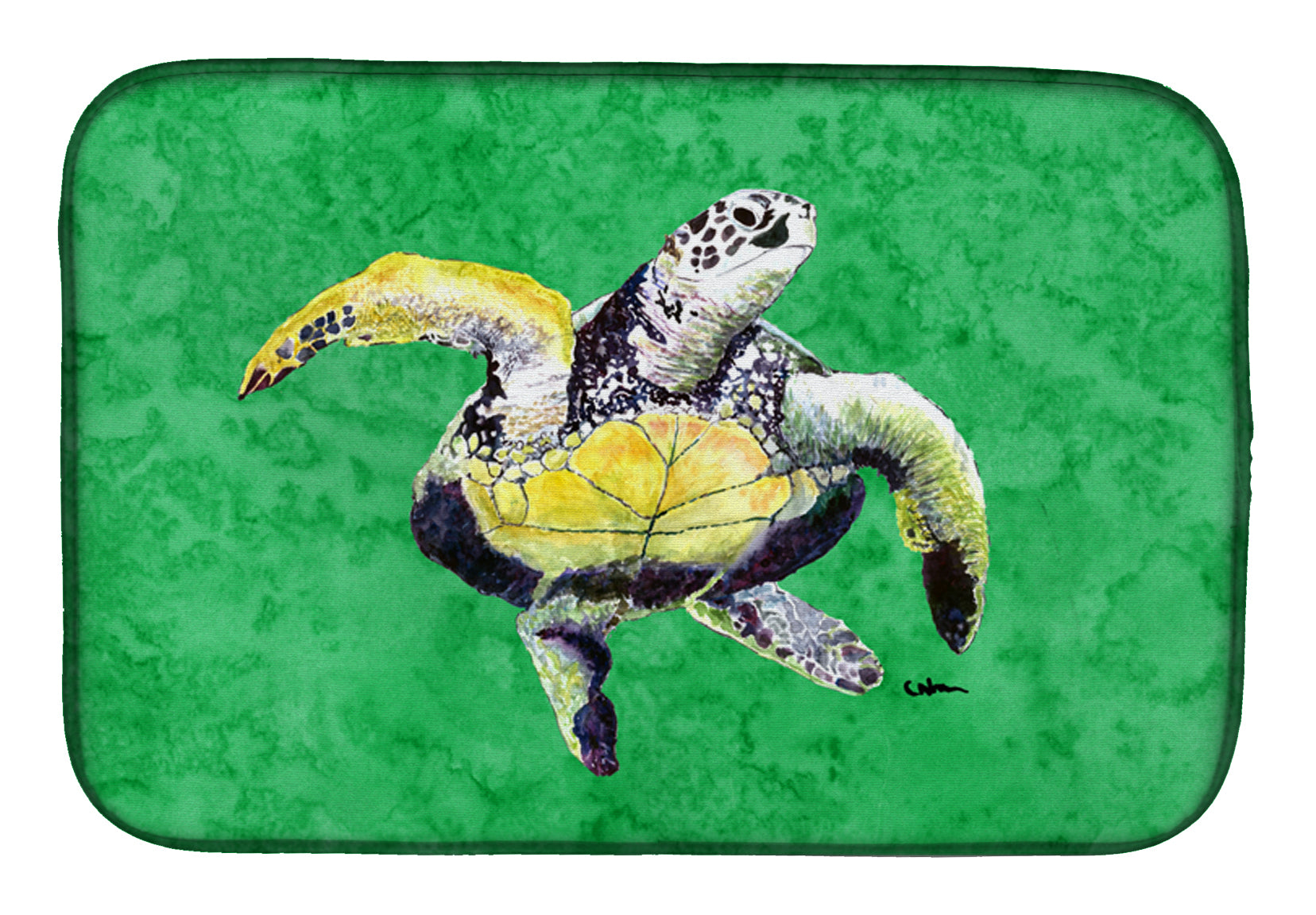 Turtle Dish Drying Mat 8671DDM  the-store.com.
