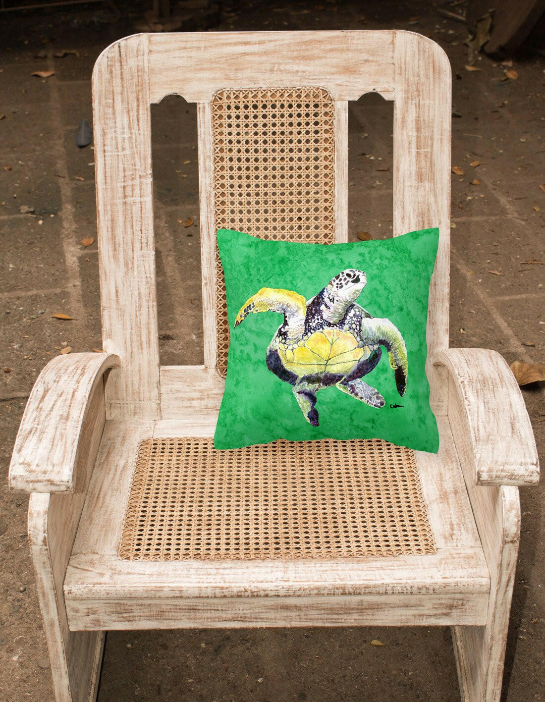 Turtle Decorative   Canvas Fabric Pillow - the-store.com