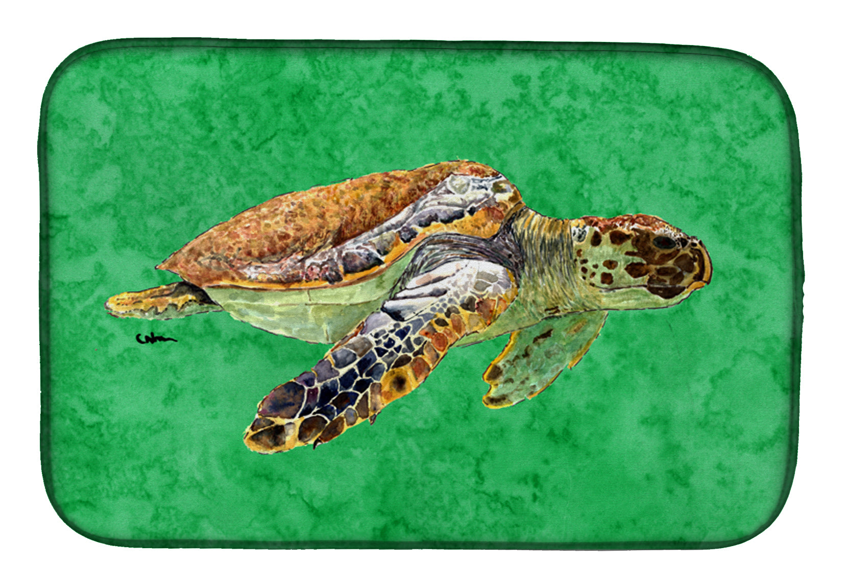 Turtle Dish Drying Mat 8675DDM  the-store.com.