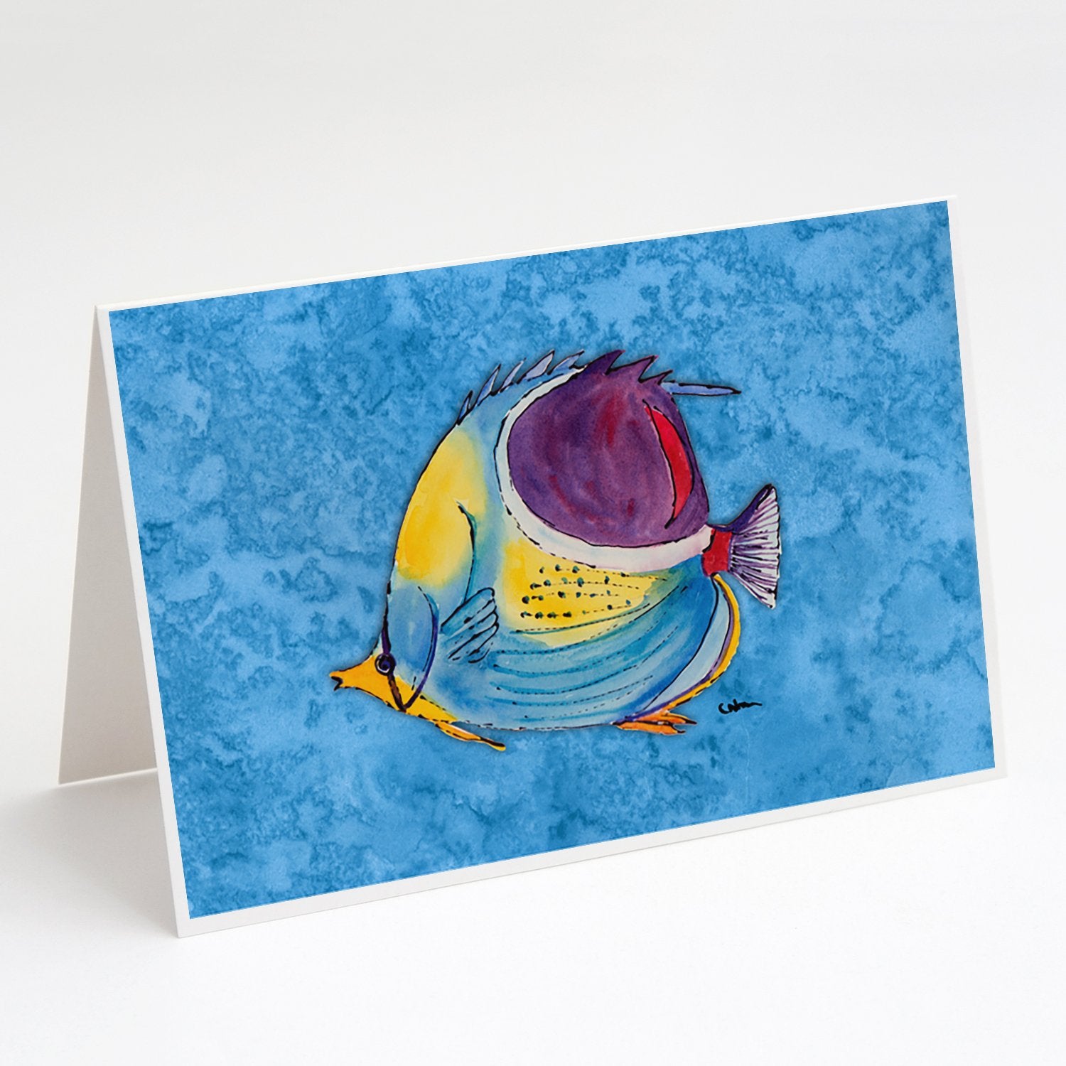 Buy this Fish  Tropical Greeting Cards and Envelopes Pack of 8