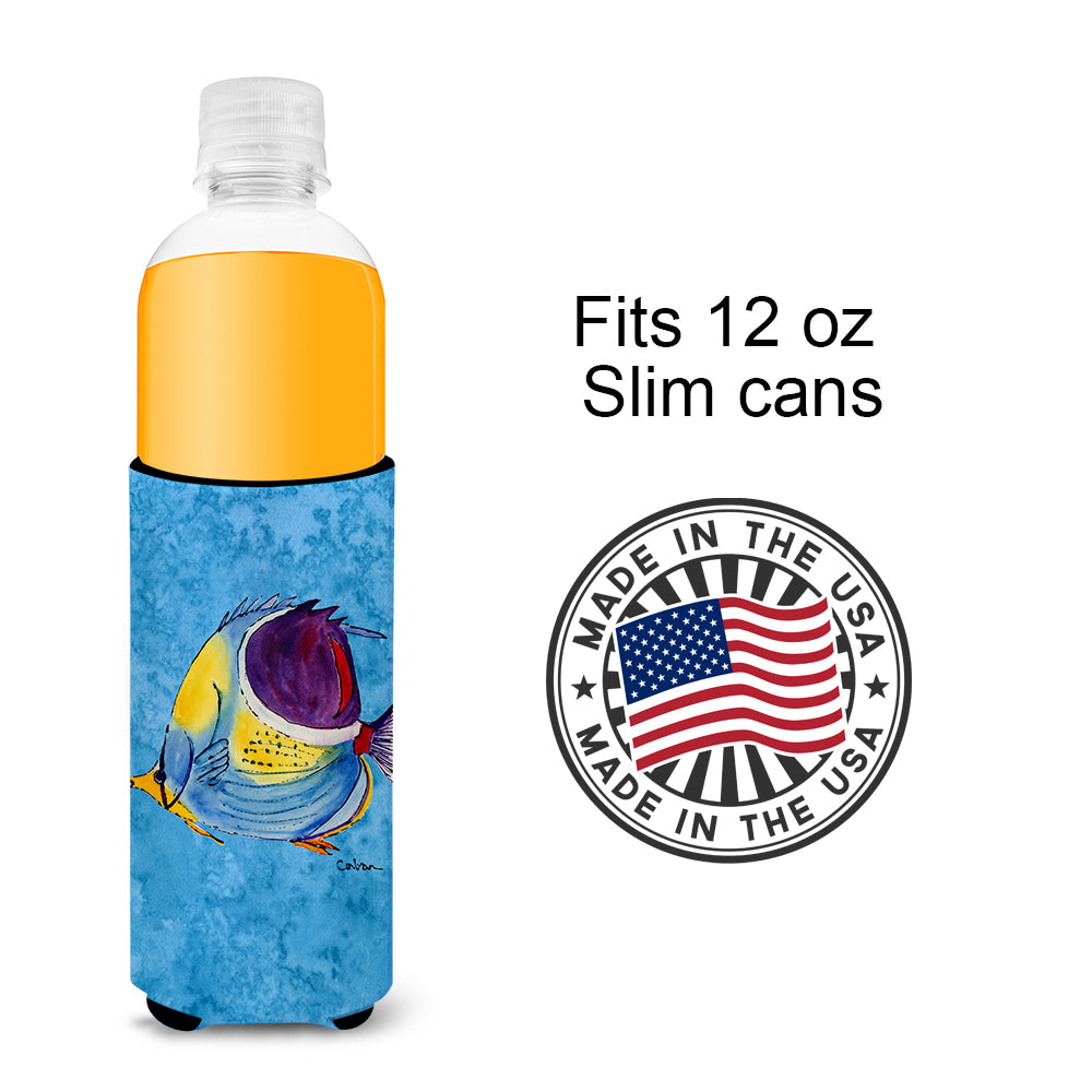 Fish  Tropical Ultra Beverage Insulators for slim cans 8676MUK.