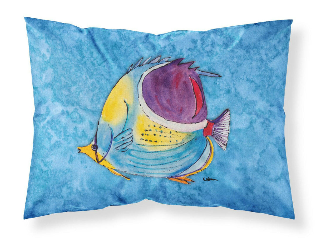 Fish  Tropical Moisture wicking Fabric standard pillowcase by Caroline&#39;s Treasures