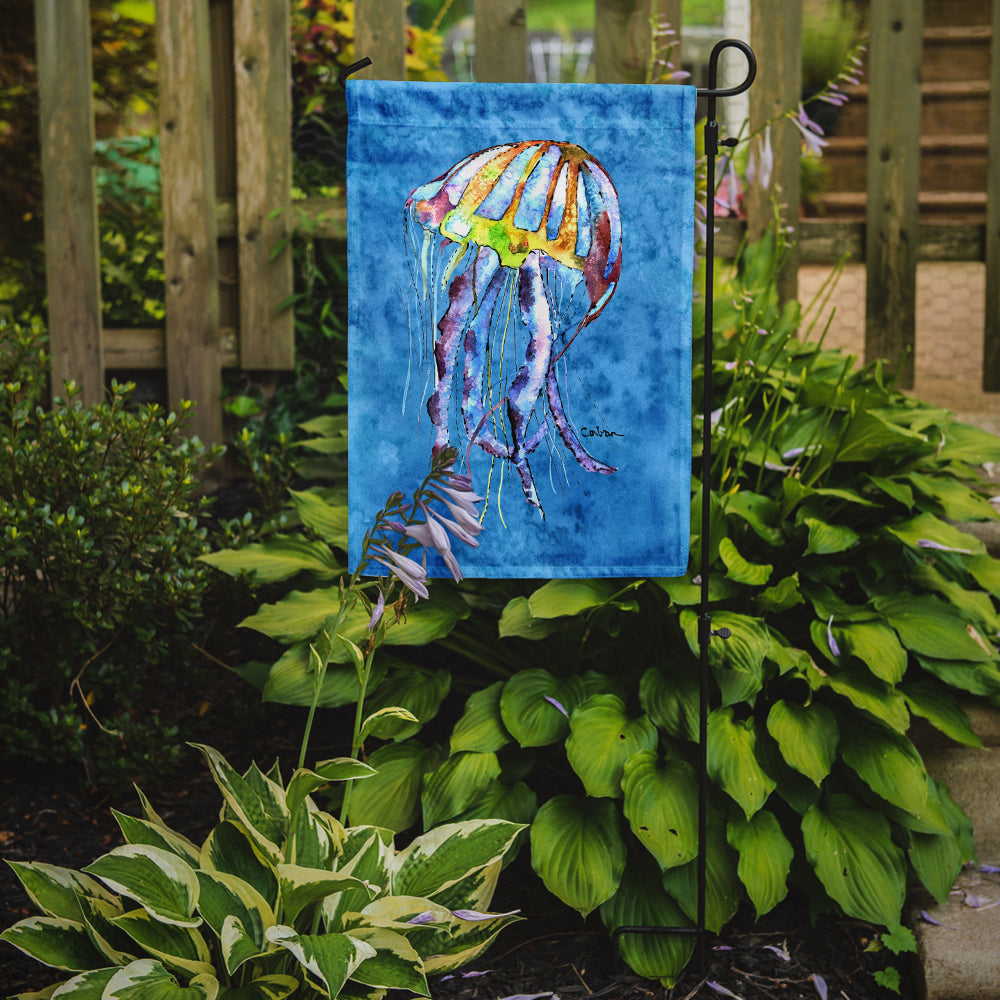 Caroline's Treasures Jellyfish Garden Flag – Decorative Outdoor Yard Flag