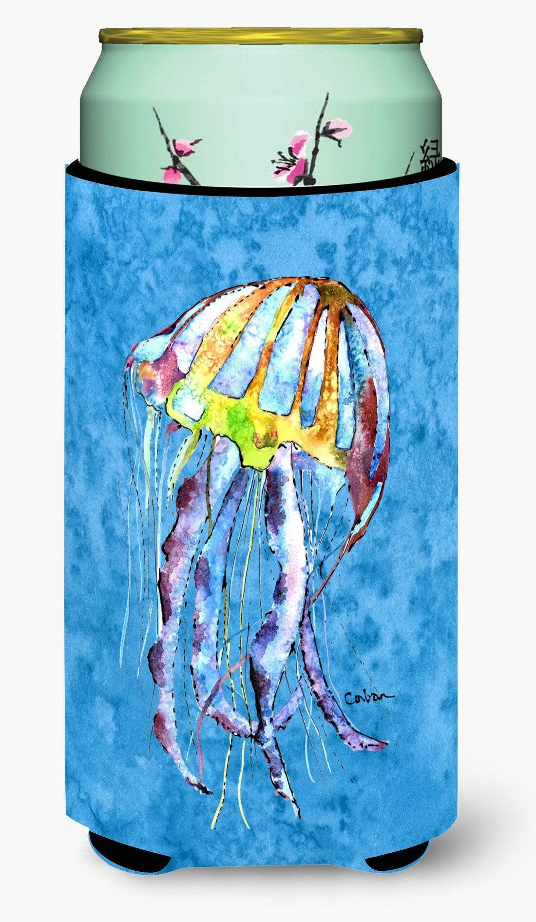 Jellyfish  Tall Boy Beverage Insulator Beverage Insulator Hugger by Caroline&#39;s Treasures