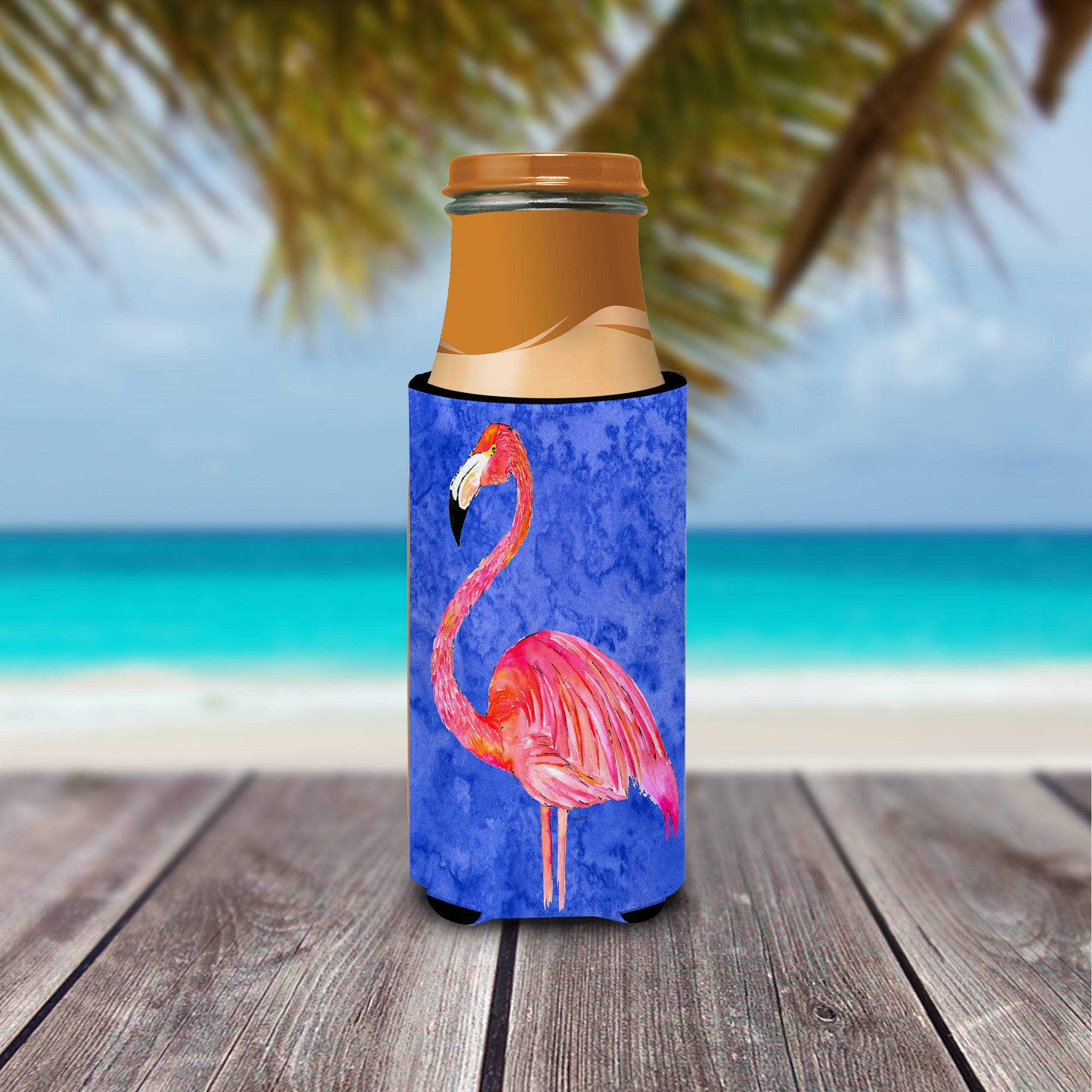 Pink Flamingo Ultra Beverage Isolateurs pour canettes minces 8685MUK