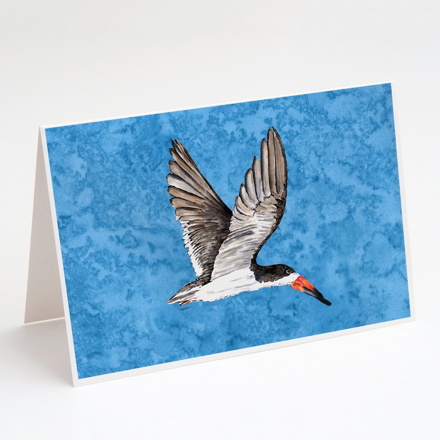 Buy this Bird on Blue Greeting Cards and Envelopes Pack of 8