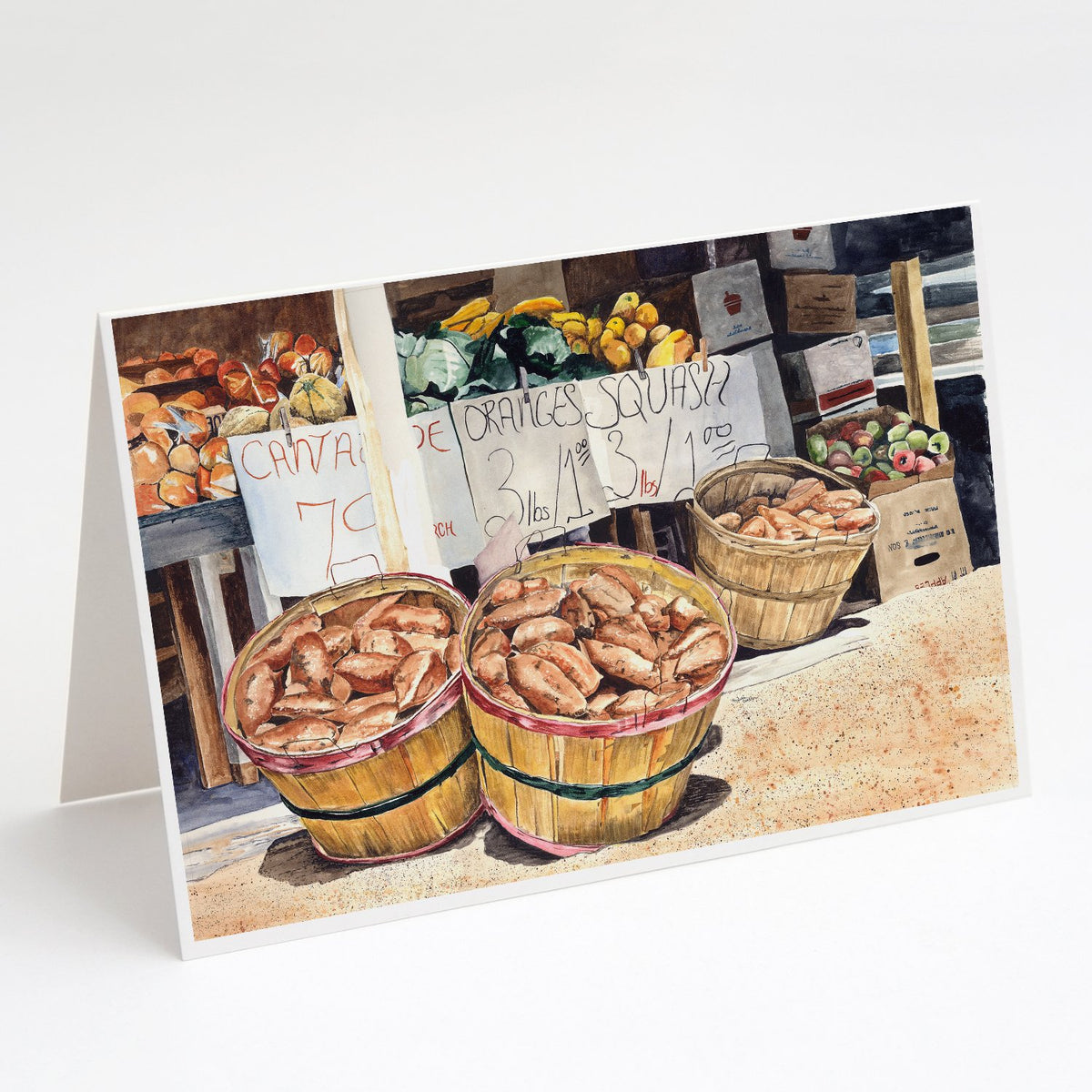 Buy this Farmer&#39;s Market Greeting Cards and Envelopes Pack of 8