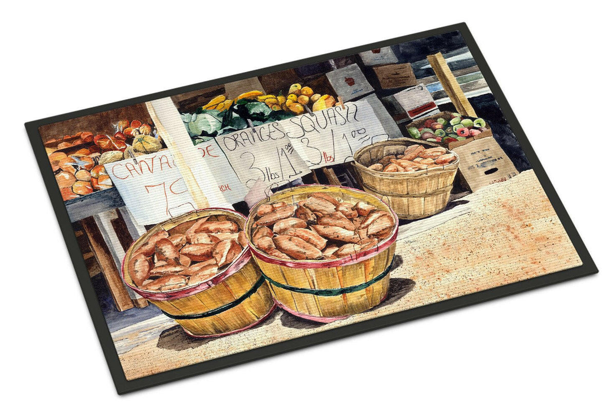 Crawfish with Spices and Corn Indoor or Outdoor Mat 18x27 8699MAT - the-store.com