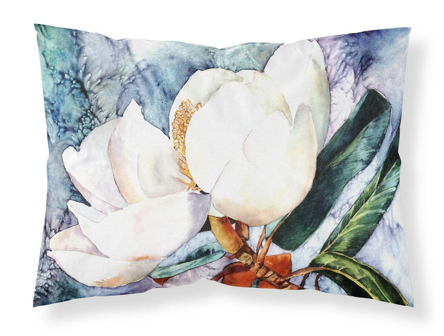 Magnolia Fabric Standard Pillowcase 8701PILLOWCASE by Caroline's Treasures
