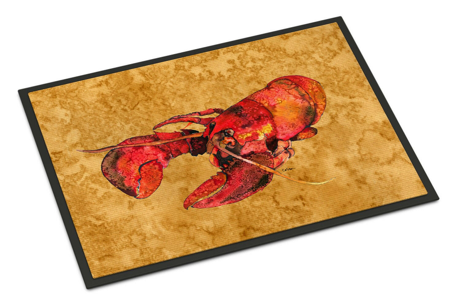 Lobster  Indoor or Outdoor Mat 18x27 Doormat - the-store.com