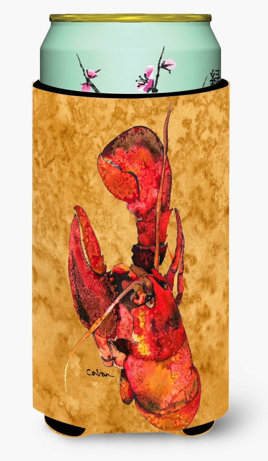 Lobster  Cooked  Tall Boy Beverage Insulator Beverage Insulator Hugger by Caroline&#39;s Treasures
