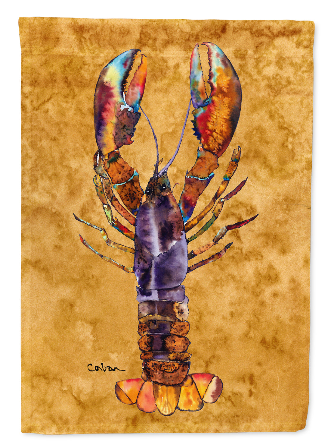 Lobster  Fresh Flag Canvas House Size  the-store.com.