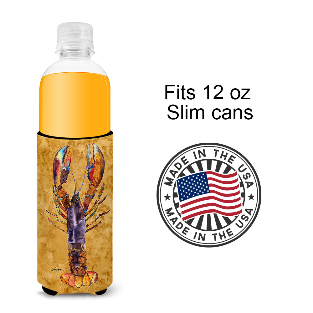 Lobster  Fresh Ultra Beverage Insulators for slim cans 8716MUK.