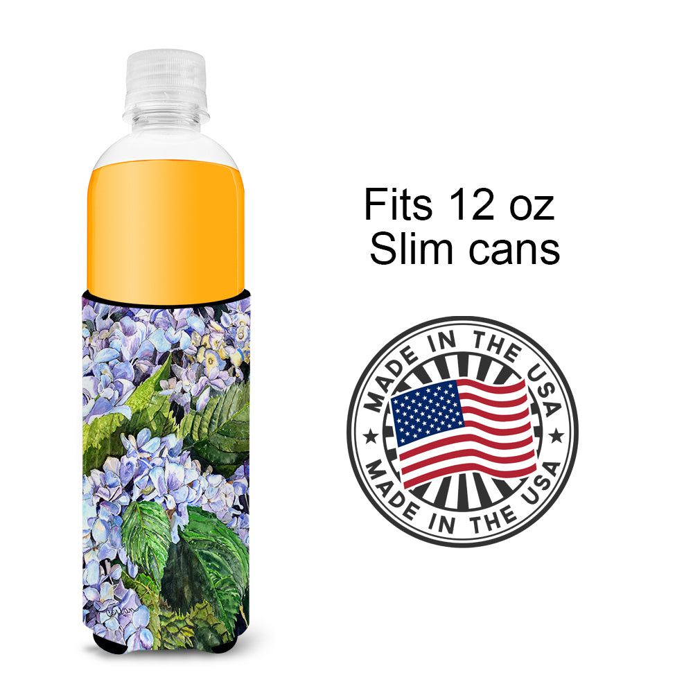 Hydrangea Ultra Beverage Insulators for slim cans 8730MUK