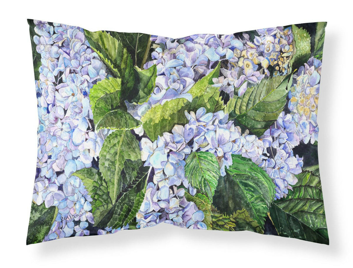 Hydrangea  Moisture wicking Fabric standard pillowcase by Caroline&#39;s Treasures
