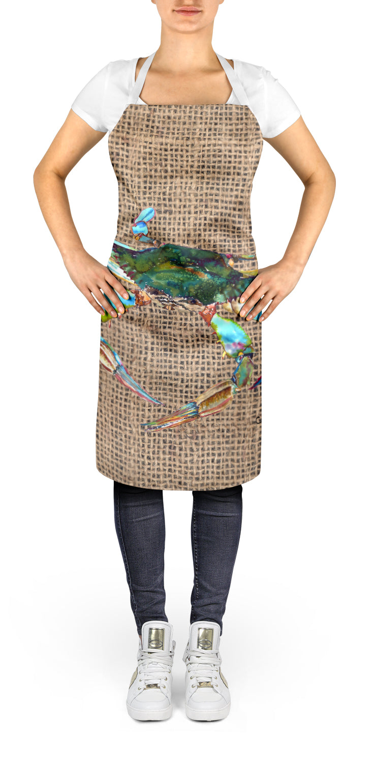 Caroline's Treasures Crab Apron – Artist-Designed Kitchen, BBQ & Craft Apron