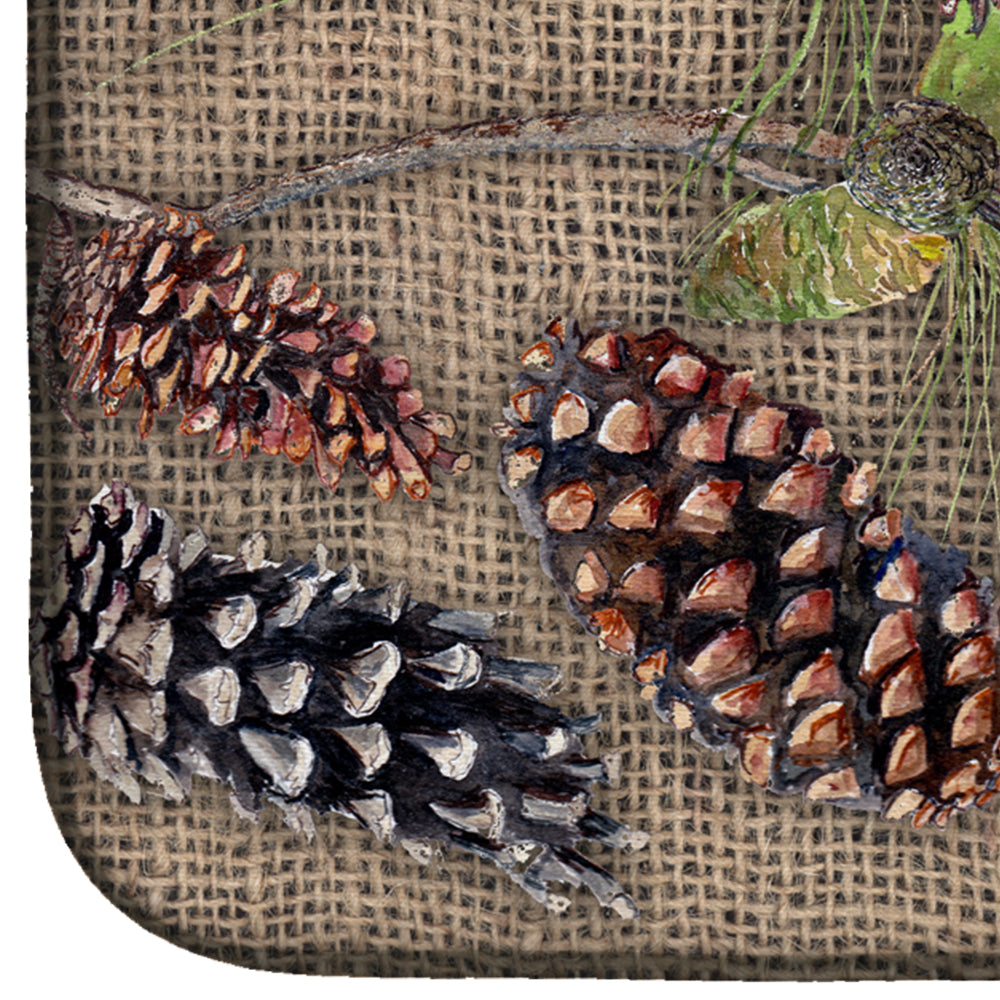 Pine Cones Dish Drying Mat 8735DDM  the-store.com.