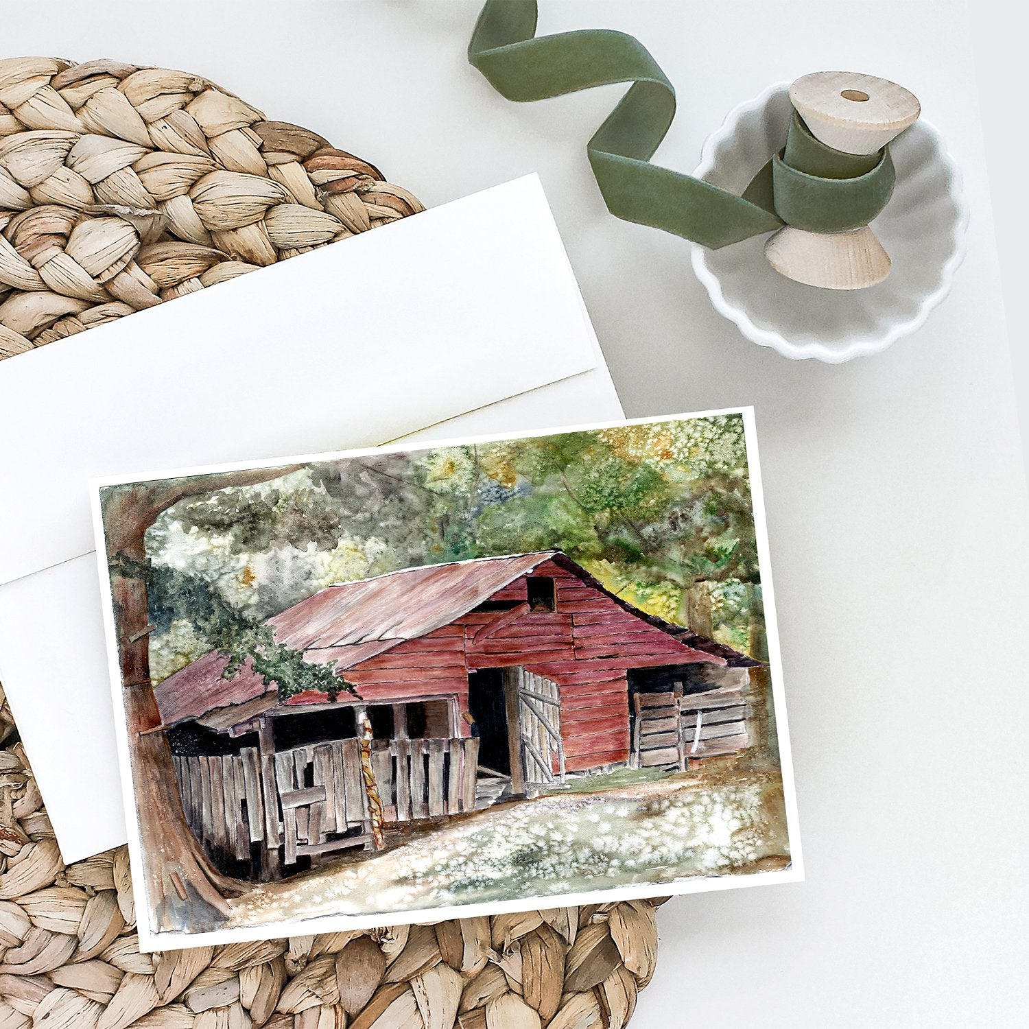 Buy this Old Barn Greeting Cards and Envelopes Pack of 8