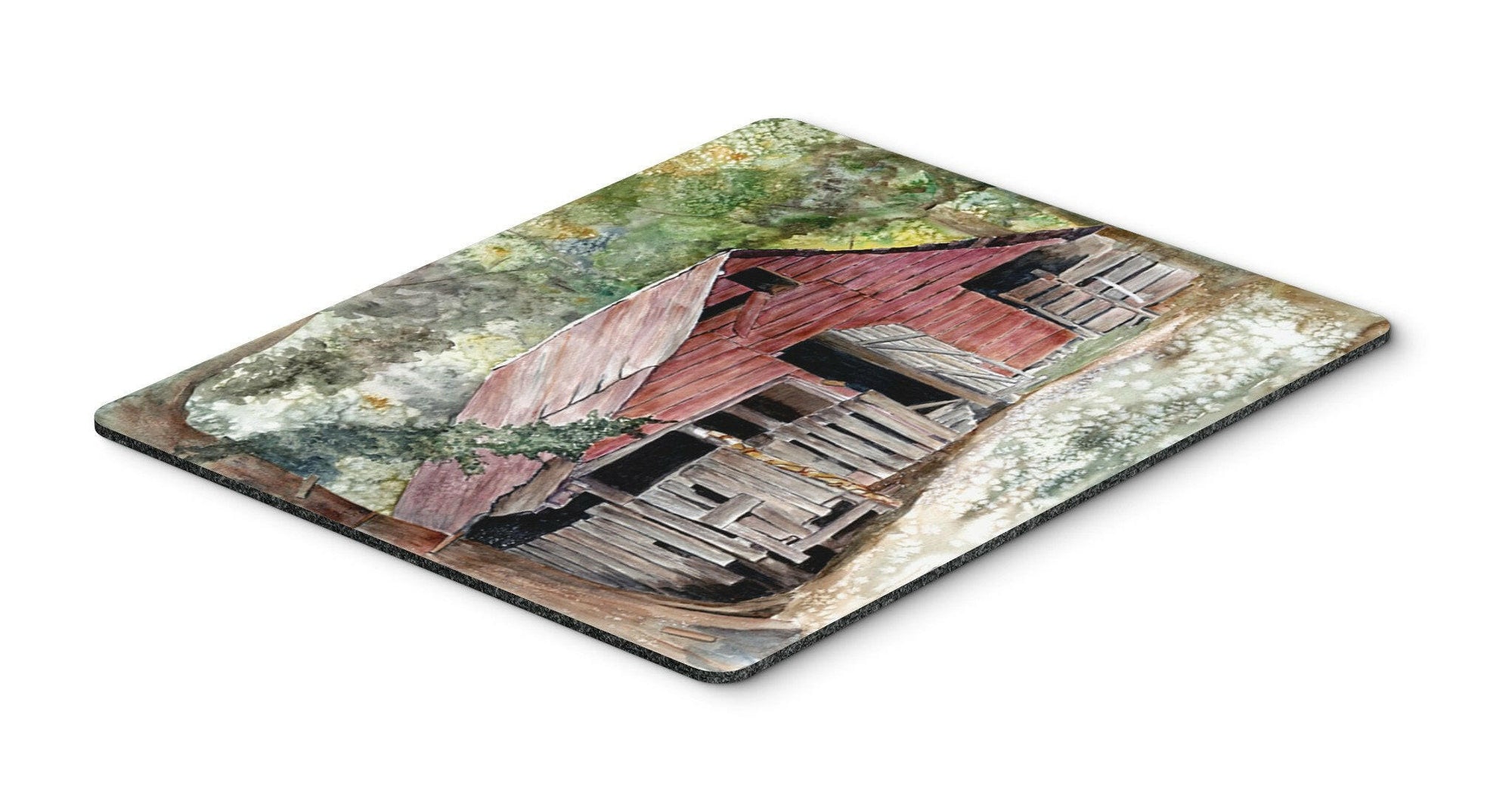 Old Barn Mouse pad, hot pad, or trivet by Caroline's Treasures