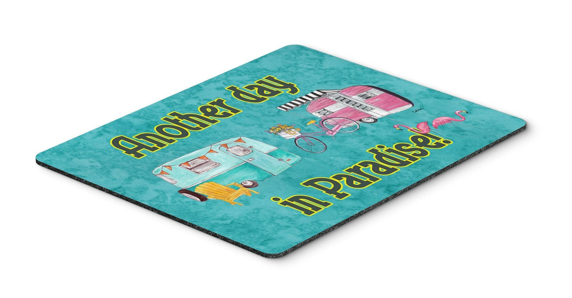 Another Day in Paradise Mouse Pad, Hot Pad or Trivet by Caroline's Treasures