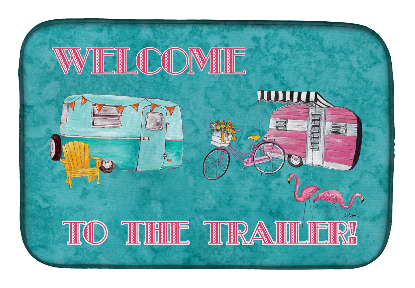Welcome to the Trailer Dish Drying Mat 8760DDM