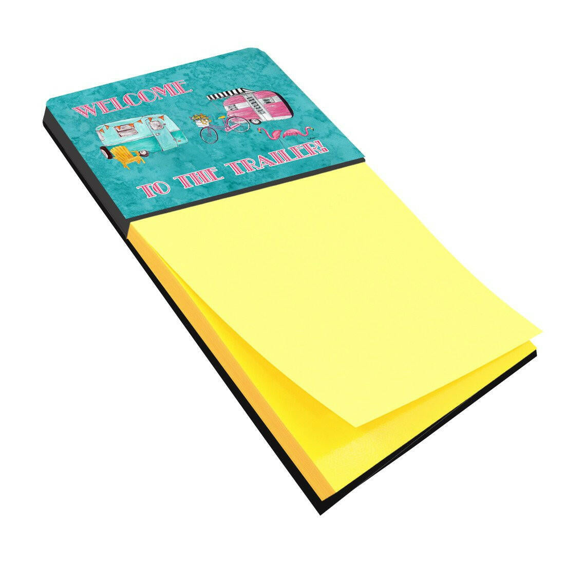 Another Day in Paradise Refiillable Sticky Note Holder or Postit Note Dispenser 8760SN by Caroline&#39;s Treasures