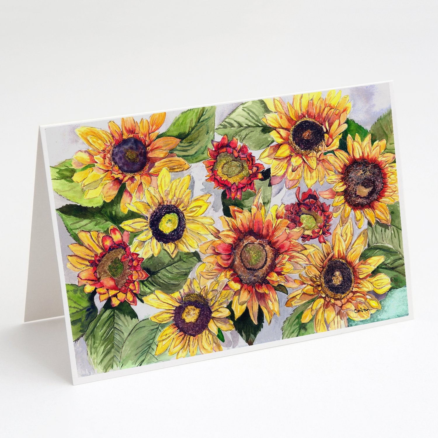 Buy this Sunflowers Greeting Cards and Envelopes Pack of 8