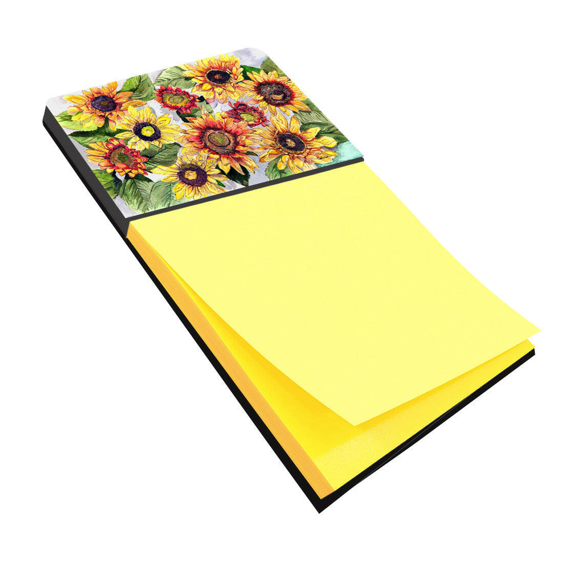 Sunflowers Refiillable Sticky Note Holder or Postit Note Dispenser 8766SN by Caroline&#39;s Treasures
