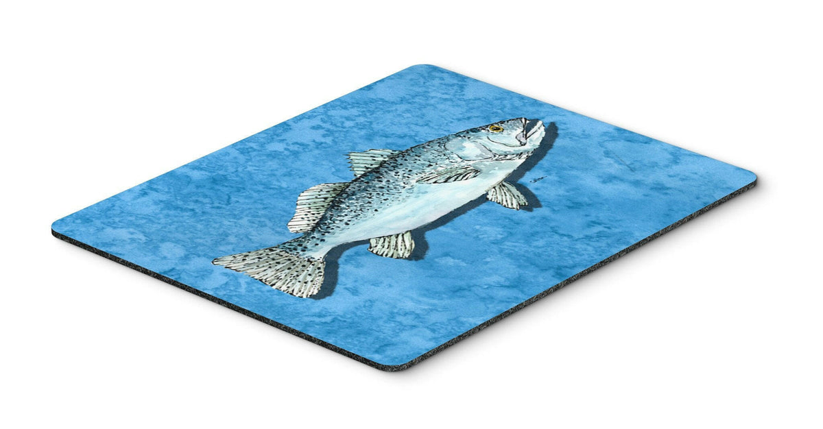 Fish - Trout Mouse pad, hot pad, or trivet by Caroline&#39;s Treasures