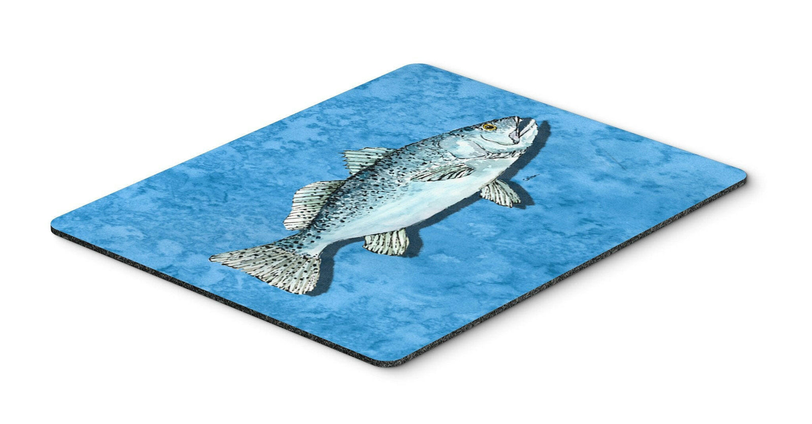 Fish - Trout Mouse pad, hot pad, or trivet by Caroline's Treasures