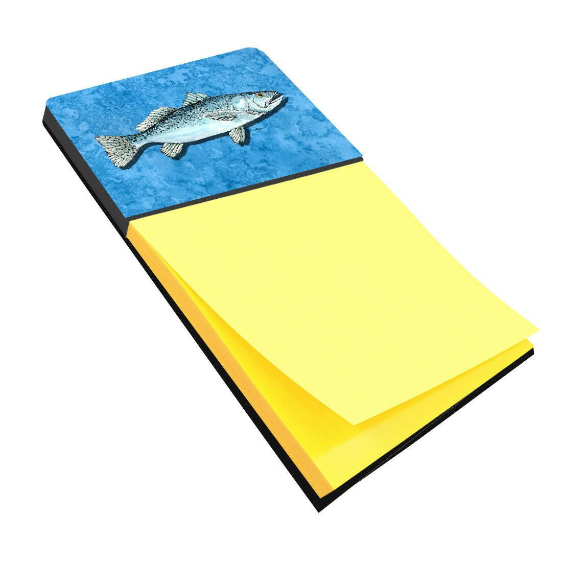 Fish - Trout Refiillable Sticky Note Holder or Postit Note Dispenser 8770SN by Caroline's Treasures