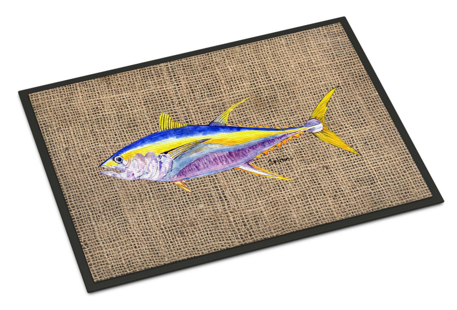 Fish - Tuna Indoor or Outdoor Mat 24x36 Doormat - the-store.com
