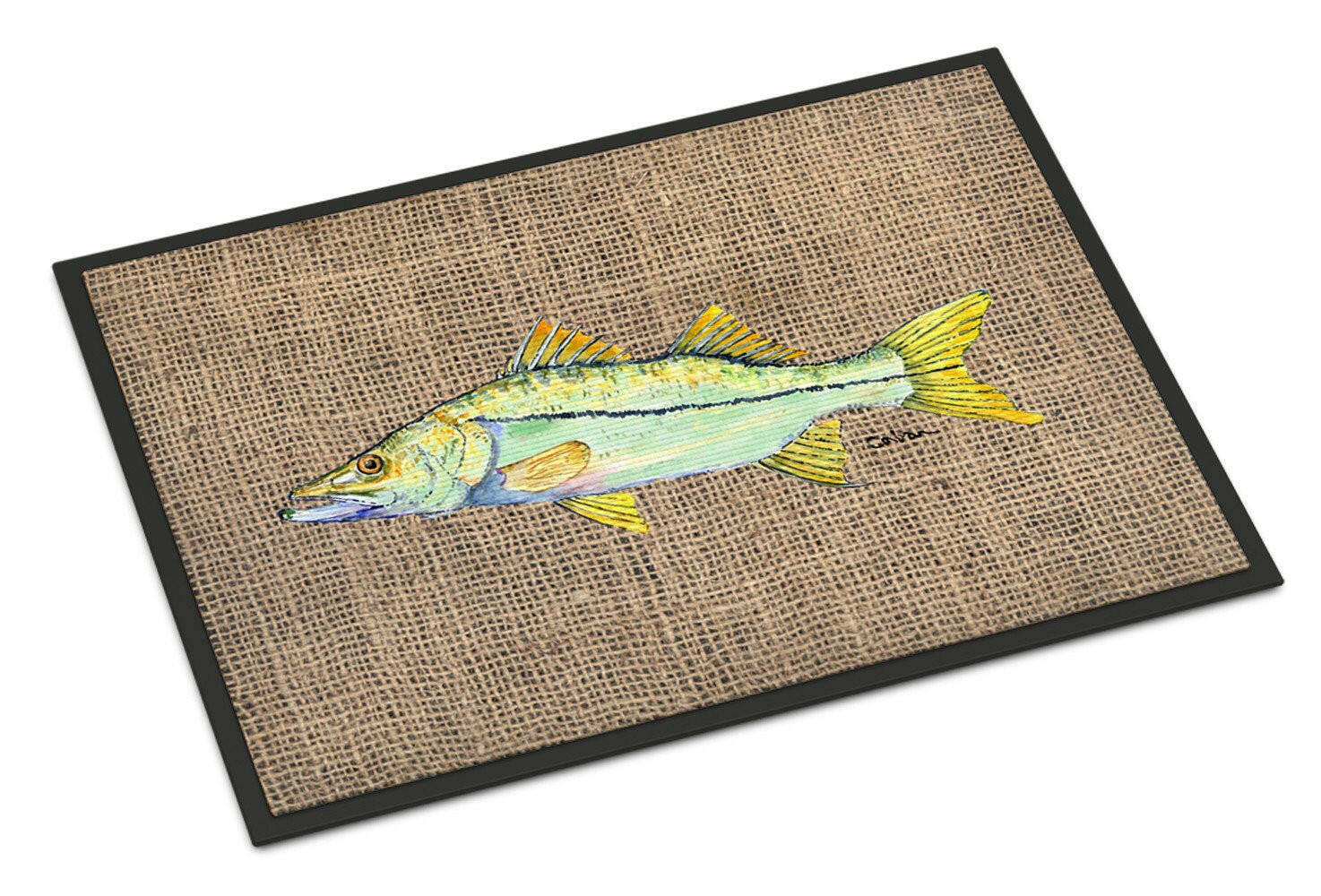 Fish - Snook Indoor or Outdoor Mat 24x36 Doormat - the-store.com