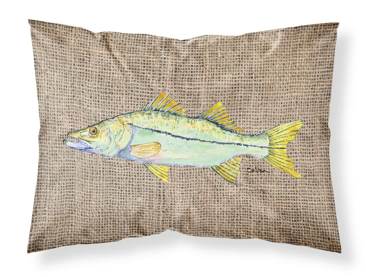 Fish - Snook Moisture wicking Fabric standard pillowcase by Caroline&#39;s Treasures