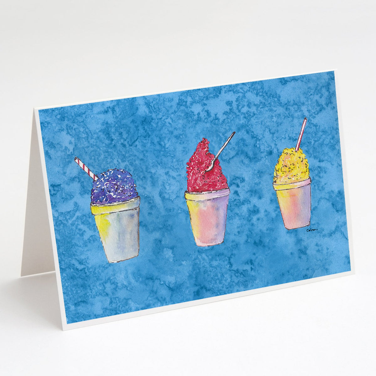 Buy this Snowballs and Snowcones Greeting Cards and Envelopes Pack of 8