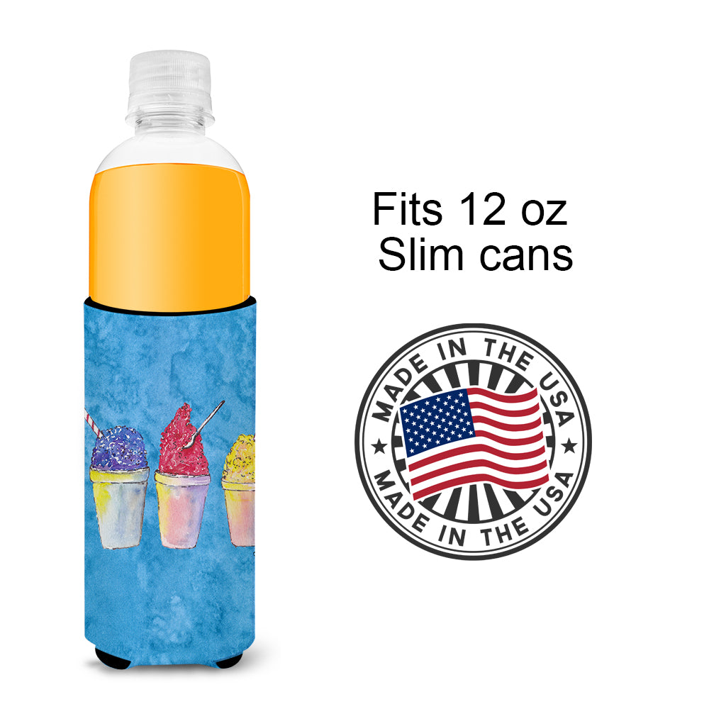 Snowballs and Snowcones Ultra Beverage Insulators for slim cans 8780MUK