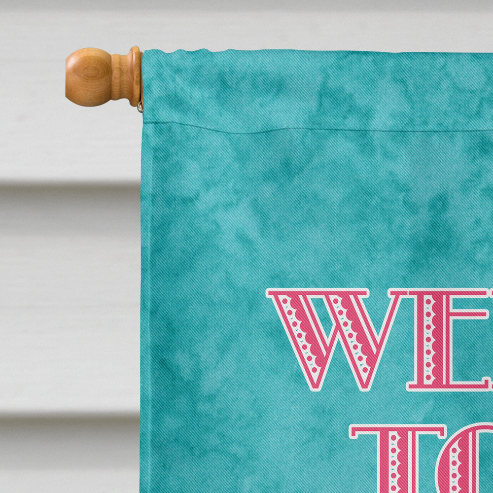Welcome to the trailer Flag Canvas House Size