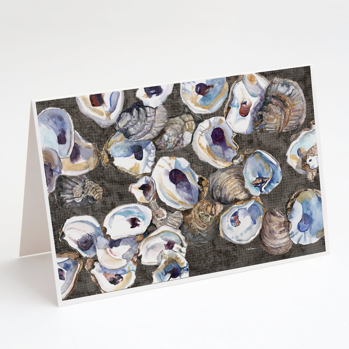 Buy this Oysters Greeting Cards and Envelopes Pack of 8