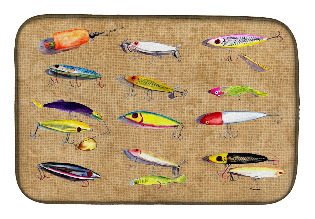 Fishing Lures Dish Drying Mat 8796DDM  the-store.com.