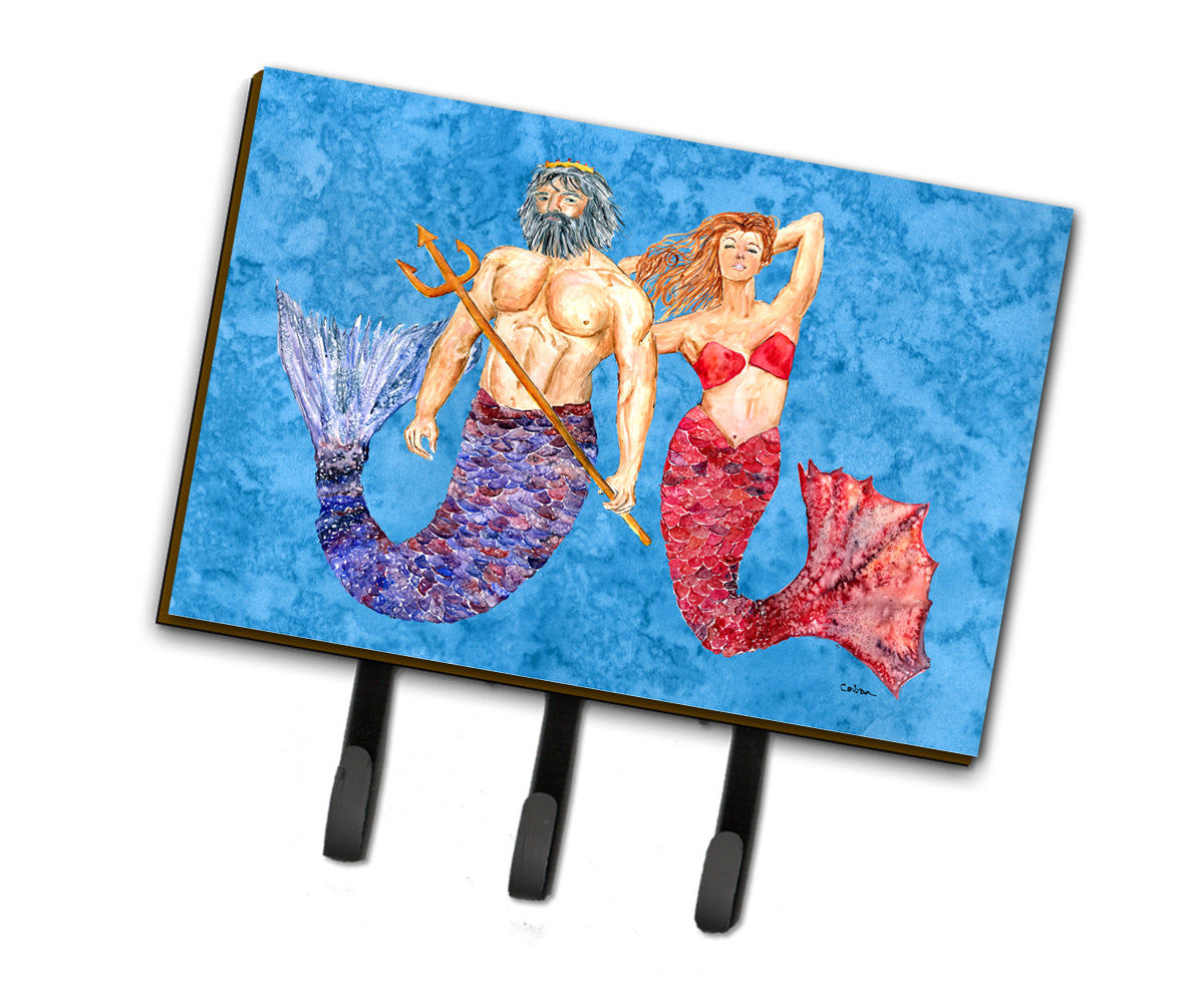 Mermaid and Merman Leash or Key Holder