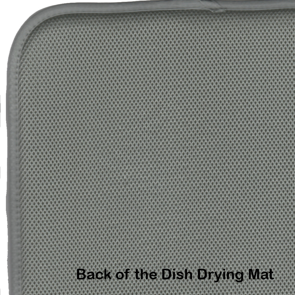 Small Mouth Bass Dish Drying Mat 8806DDM