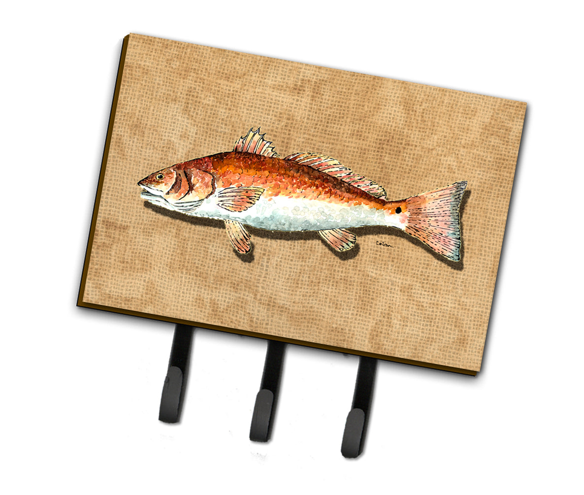 Red Fish Leash or Key Holder