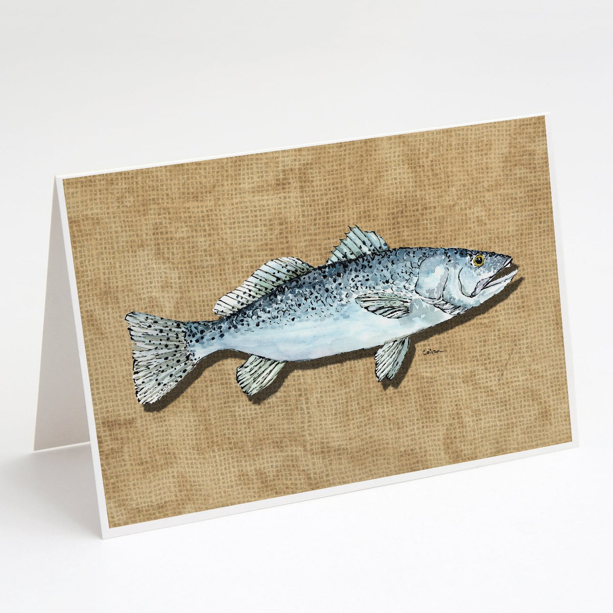 Buy this Speckled Trout Greeting Cards and Envelopes Pack of 8
