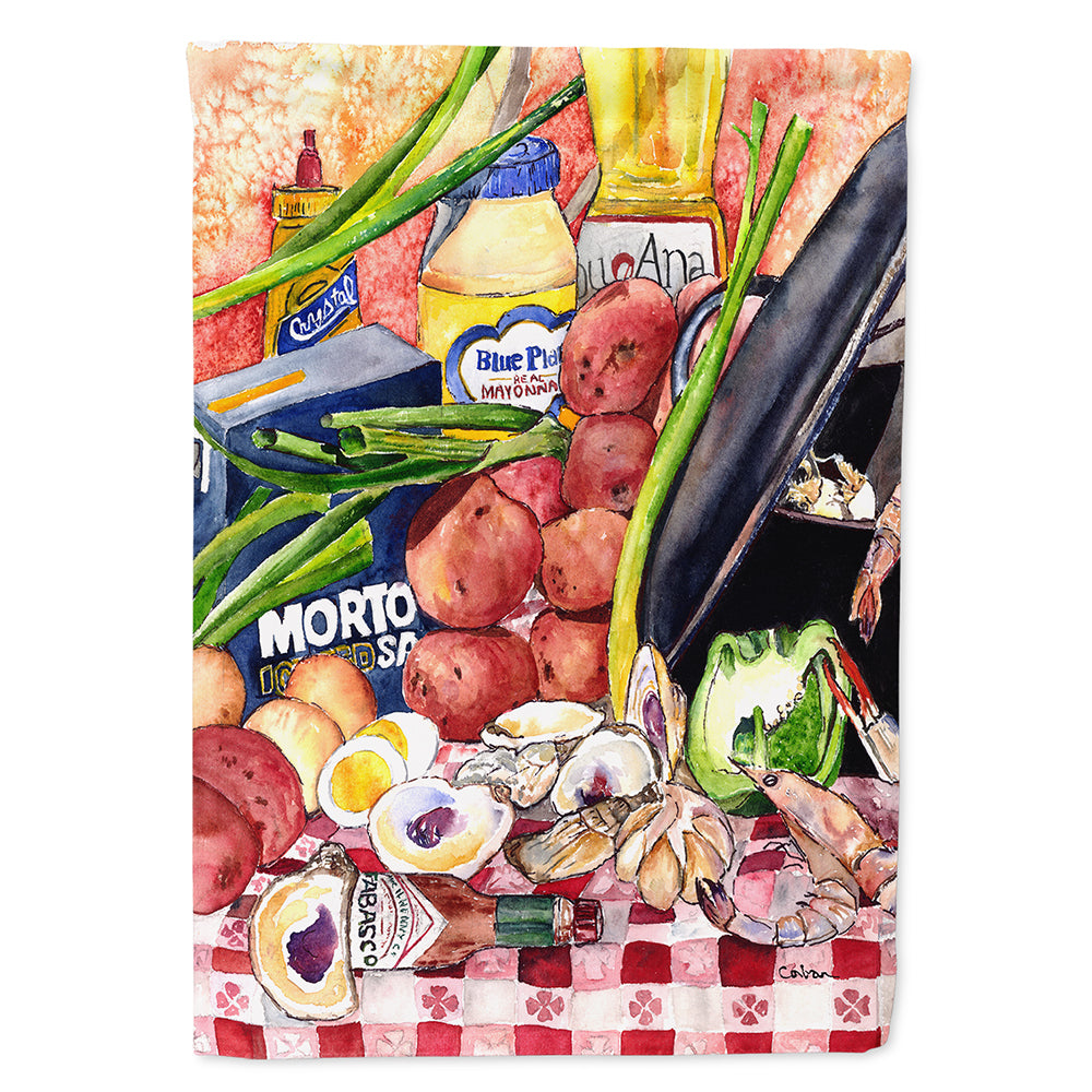 Gumbo and Potato Salad  Flag Canvas House Size 8825  the-store.com.